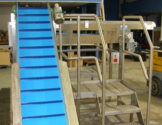 inspection conveyor system photo